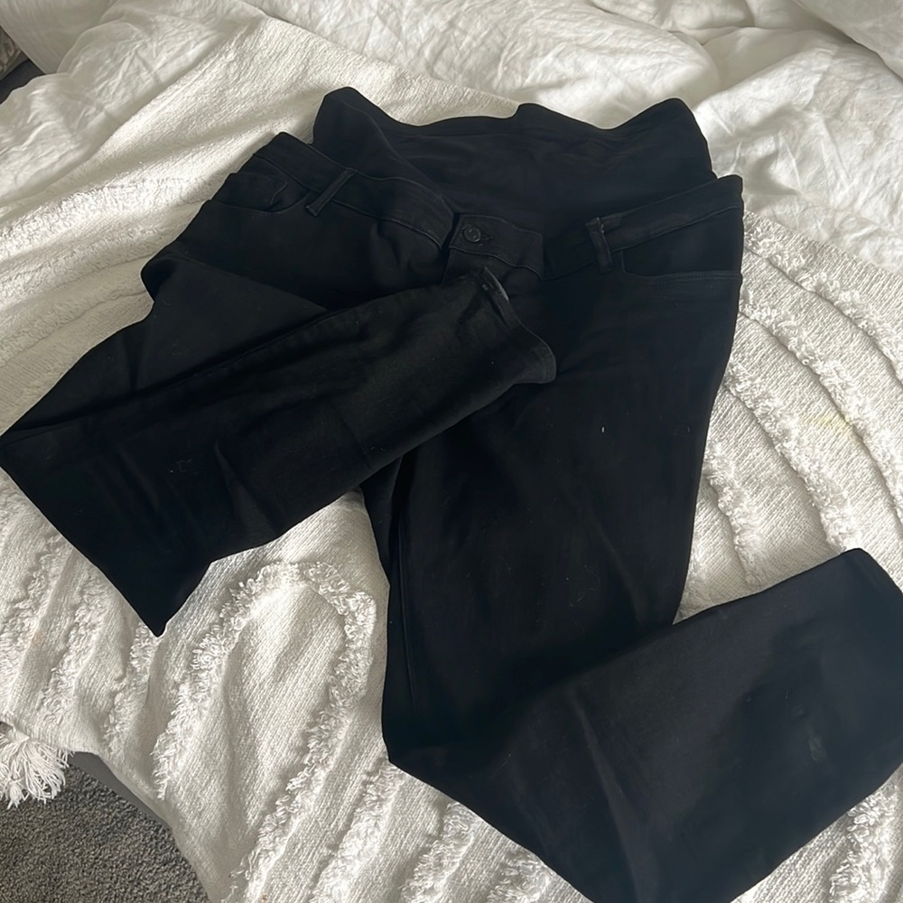 Maternity jeans black